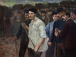 Archivo:Jewish Resistance by Lazar Krestin 1905 Magnes Collection