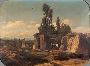 Archivo:José Giménez Fernández Paisaje c. 1870