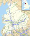 Lancashire UK location map