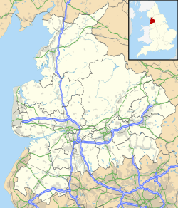 Blackburn ubicada en Lancashire
