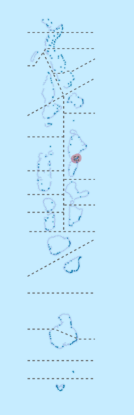 Malé Atoll in Maldives