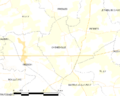 Map commune FR insee code 14156