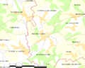 Map commune FR insee code 68215