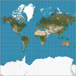 Archivo:Mercator projection Square