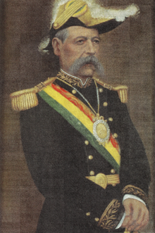 Narciso Campero. Valdéz, Aniceto. c. 1913, Legislative Palace, La Paz.png
