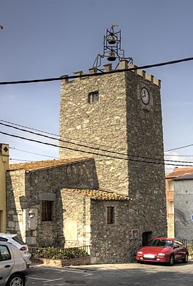 Palau-saverdera - Torre del Rellotge.jpg