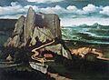 Paysage avec sainte Marie-Madeleine en extase - Joachim Patinier