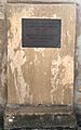 Placa homenaje al rey Sancho Garcés I (Rocaforte, Navarra)