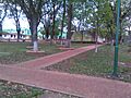 Plaza principal de la ciudad de Itacurubí de la Cordillera.