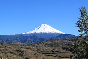 Archivo:Popocatepetl visto desde Tlacotepec, Morelos, México.