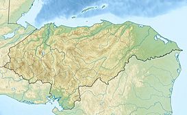 Cordillera Nombre de Dios ubicada en Honduras