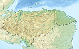 Isla Santa Elena ubicada en Honduras