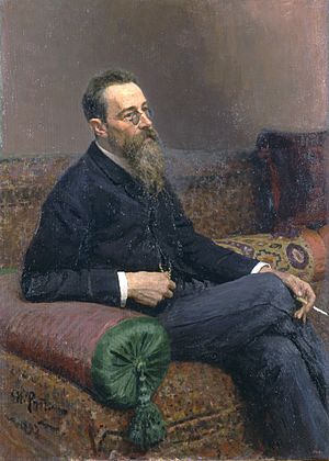 Archivo:Rimsky-Korsakov by Repin