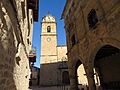 Torre-campanar, núcleo histórico tradicional de Arnes, Terra Alta