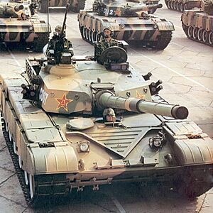 Archivo:Type 98 tank raised view