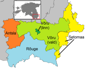 Archivo:Võru municipalities 2017