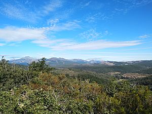 Archivo:Vista de la Montaña Palentina desde los alrededores de Vergaño (Palencia)