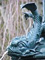 Wolf Harris Fountain, Dunedin, NZ, fish