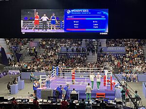 Archivo:Épreuve Boxe Jeux Olympiques 2024 Arena Paris Nord - Villepinte (FR93) - 2024-08-01 - 87