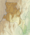 Argentina Catamarca topographic location map