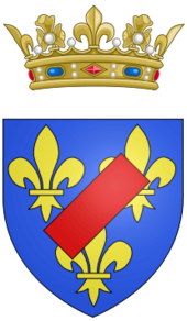 Archivo:Arms of Louis Alexandre de Bourbon, Prince of Lamballe