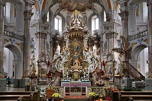 Archivo:Bad Staffelstein, Basilika Vierzehnheiligen - Mercy altar 006