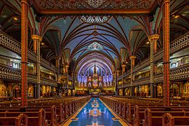 Basílica de Notre-Dame, Montreal, Canadá, 2017-08-12, DD 37-39 HDR