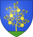 Blason ville fr Contes (Alpes-Maritimes)