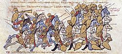 Archivo:Bulgarians defeat Byzantines under Krenites and Kourtikios