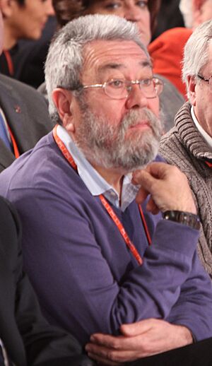 Archivo:Cándido Méndez en la clausura del 38 Congreso del PSOE