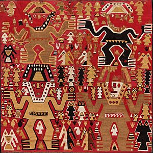 Archivo:Chimú style - Ceremonial textile - Google Art Project