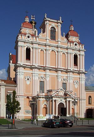 Archivo:Church of St. Casimir in Vilnius (Wilno)