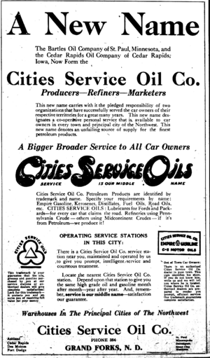 Archivo:Cities service newspaper ad