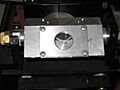 Cuvette for a dye laser