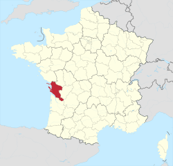 Département 17 in France 2016.svg