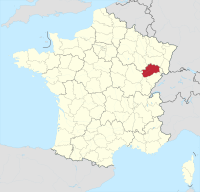 Département 70 in France 2016.svg