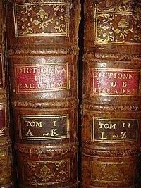 Archivo:Dictionnaire de l'Académie française