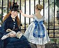 Edouard Manet - Le Chemin de fer - Google Art Project