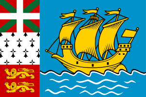 Archivo:Flag of Saint-Pierre and Miquelon