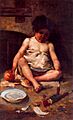 Francisco Domingo Marques Figura de un niño