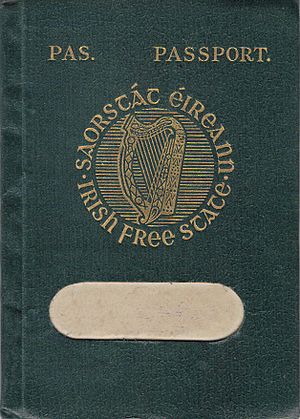 Archivo:Irish Free State passport