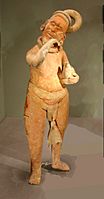 Jaina-style Drunkard Figurine