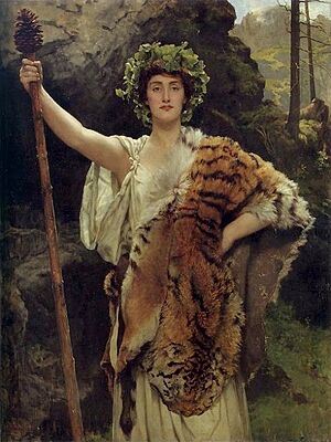 Archivo:John Collier - Priestess of Bacchus