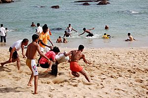 Archivo:Kabadi Kabbadi Cabadi Sport on a Tamil Nadu Beach India