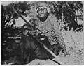 Kumeyaay woman in mourning