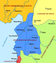 Ubicación de Principat D'Antioquia (Occitano)