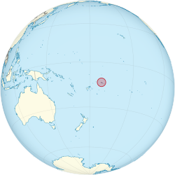 Samoa on the globe (Polynesia centered).svg