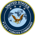 Seal of the Commander of the United States Fleet Forces Command