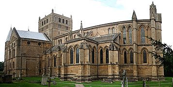 Southwell Minster , Southern façade - geograph.org.uk - 948231
