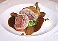 Wachtelgalantine mit Taubenbrust Sonnora 2003
